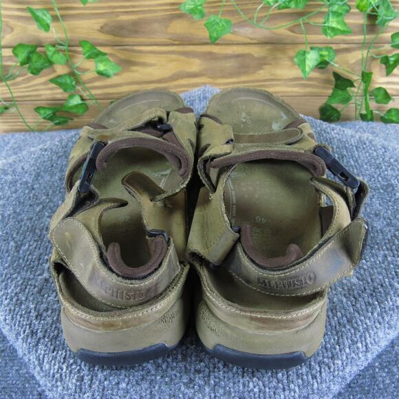 Mephisto Men's Allrouder Alligator Ankle Strap Brown Leather 46 Medium Used 2025 - Picture 4 of 7